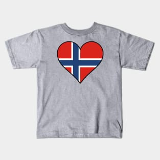 I Love Norway Kids T-Shirt